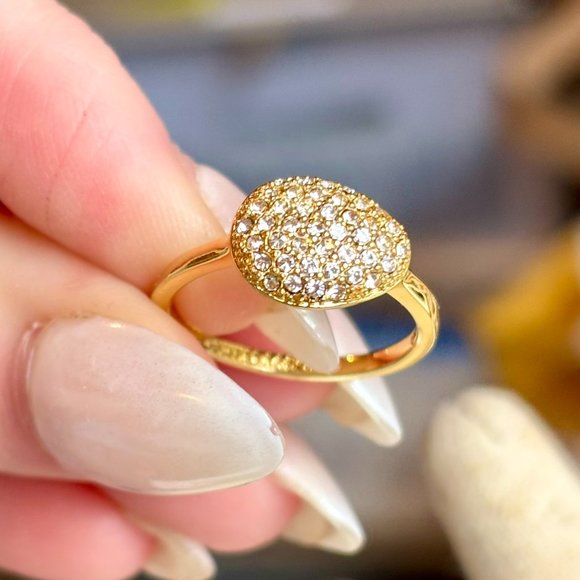 Stella & Dot Jewelry - Ulani Pave Ring - Gold